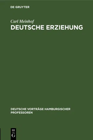 Deutsche Erziehung