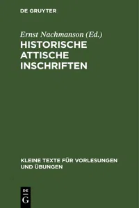 Historische attische Inschriften_cover