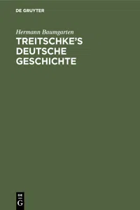 Treitschke's Deutsche Geschichte_cover