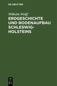 Erdgeschichte und Bodenaufbau Schleswig-Holsteins_cover