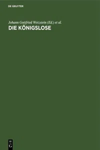 Die Königslose_cover