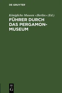 Führer durch das Pergamon-Museum_cover