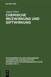 Chemische Reizwirkung und Giftwirkung_cover