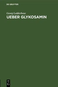 Ueber Glykosamin_cover