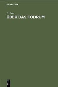 Über das Fodrum_cover