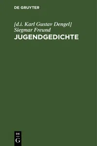 Jugendgedichte_cover