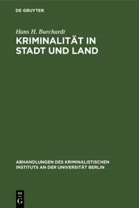 Kriminalität in Stadt und Land_cover