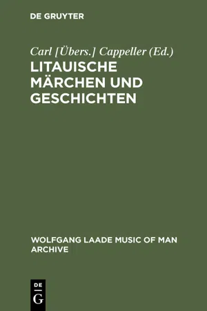 Litauische Märchen und Geschichten