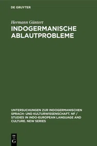 Indogermanische Ablautprobleme_cover