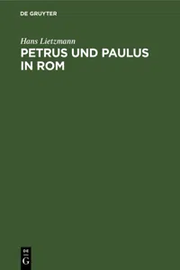 Petrus und Paulus in Rom_cover