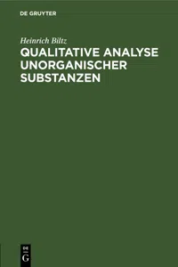 Qualitative Analyse unorganischer Substanzen_cover