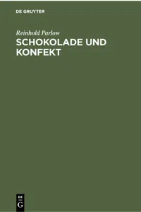 Schokolade und Konfekt_cover