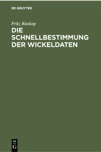 Die Schnellbestimmung der Wickeldaten_cover