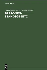 Personenstandsgesetz_cover