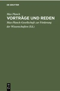 Vorträge und Reden_cover