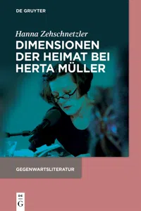 Dimensionen der Heimat bei Herta Müller_cover