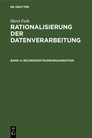 Rechenzentrumsorganisation