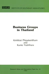 Business Groups in Thailand_cover