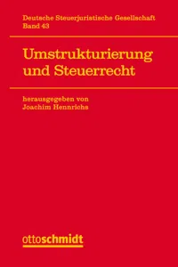 Umstrukturierungen im Steuerrecht_cover