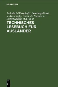 Technisches Lesebuch für Ausländer_cover