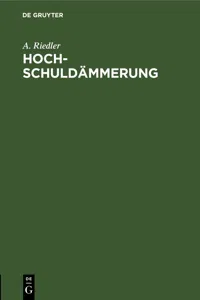 Hochschuldämmerung_cover