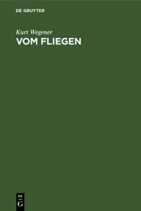 Vom Fliegen_cover