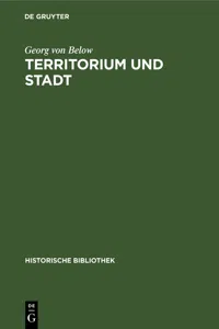 Territorium und Stadt_cover