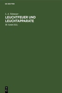 Leuchtfeuer und Leuchtapparate_cover