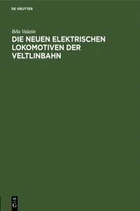 Die neuen elektrischen Lokomotiven der Veltlinbahn_cover