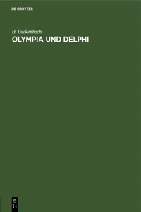 Olympia und Delphi_cover