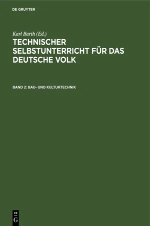 Bau- und Kulturtechnik