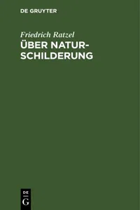 Über Naturschilderung_cover