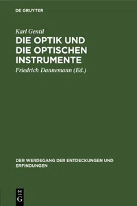 Die Optik und die optischen Instrumente_cover