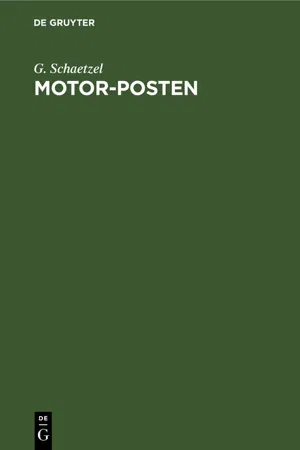 Motor-Posten