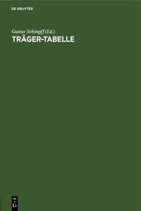 Träger-Tabelle_cover