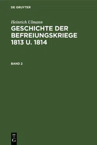 Geschichte der Befreiungskriege 1813 u. 1814_cover