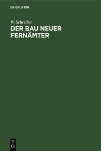 Der Bau neuer Fernämter_cover