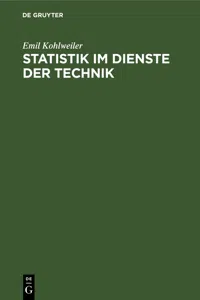 Statistik im Dienste der Technik_cover