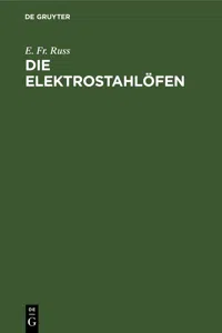 Die Elektrostahlöfen_cover