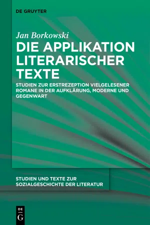 Die Applikation literarischer Texte