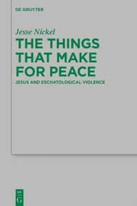 The Things that Make for Peace_cover