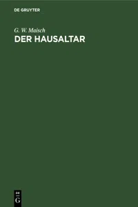 Der Hausaltar_cover