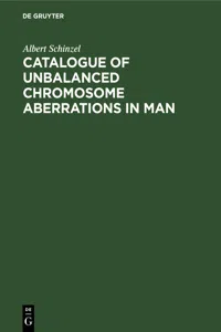 Catalogue of Unbalanced Chromosome Aberrations in Man_cover