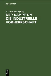 Der Kampf um die industrielle Vorherrschaft_cover