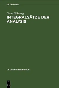 Integralsätze der Analysis_cover