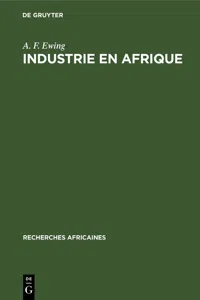 Industrie en Afrique_cover