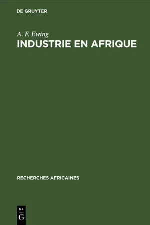 Industrie en Afrique