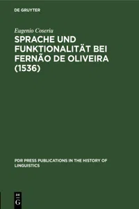 Sprache und Funktionalität bei Fernão de Oliveira_cover