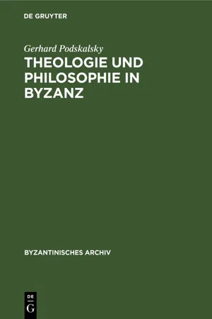 Theologie und Philosophie in Byzanz