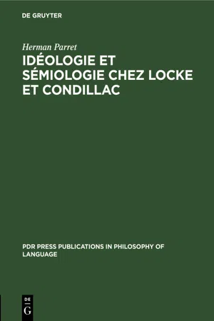 Idéologie et sémiologie chez Locke et Condillac